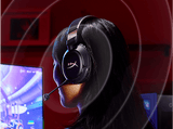 Auriculares gaming - HyperX B5VC4AA, 150 h, Negro