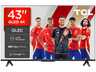 TV QLED 43" - TCL 43T69C, UHD 4K, Procesador AiPQ, Smart TV, DVB-T2, Negro