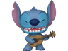 Figura Funko Pop! - Funko Pop! Lilo & Stitch: Stitch con Ukelele, Vinilo, 10 cm