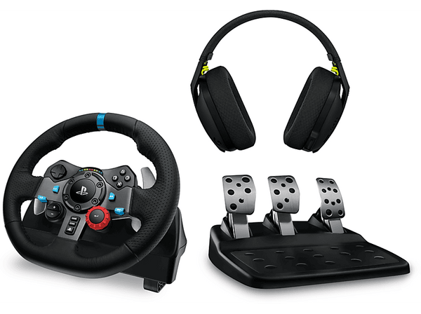 Volante - Logitech G G29 + Auriculares gaming G435 127622