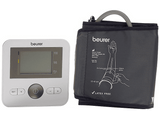 Tensiómetro - Beurer BM 27, Para Brazo, Pantalla LCD, Detección de arritmias, Blanco