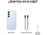 Móvil - Samsung Galaxy S24 FE, Blue, 256GB, 8GB RAM, 6.7 FHD+, Exynos 2400,  4700mAh, Android 14