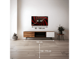 TV QLED 43 - Hisense 43S5Q, Diseño artístico, Modo Arte, Dolby Atmos & DTS X, Blanco