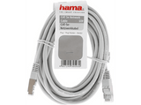 Cable de red - Hama RJ-45 CAT-5E STP, 1.5 metros, Gris