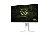 Monitor gaming - MSI MAG 274QRFW X32, 27 WQHD, 320 Hz, 0.5 ms, Rapid IPS, Altura ajustable, AI Navigator, Compatible con G-Sync, Blanco