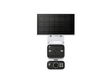 Cámara de vigilancia IP - Tp-link Tapo C645D KIT, 2560 x 1440 píxeles, Función de visión nocturna, Doble Lente 360º con Panel Solar, Blanco