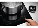 Placa de inducción - Electrolux LIL60336, 3 zonas, Zona grande 32 cm, Biselada, 60 cm, Negro