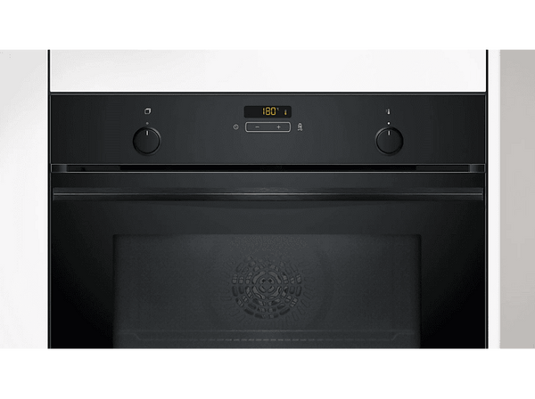 Horno a vapor - Balay 3HA5749N3, Serie Cristal, Multifunción, Pirolítico y por agua, 71 l, Aire Profesional 3D con vapor, AutoChef, 60 cm, Negro
