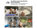 TV LED 27 - LG StanbyMe 27LX6TDGA, QHD, Procesador Inteligente α8 con IA, Smart TV, Beige