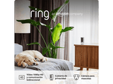 Cámara de vigilancia IP - Amazon Ring  Indoor Camera (2nd Gen), 1080p HD, Función de visión nocturna, WiFi de 2.4 GHz, Blanco