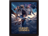 Póster 3D - Sherwood League Of Legends, Enmarcado, Licencia oficial League Of Legends