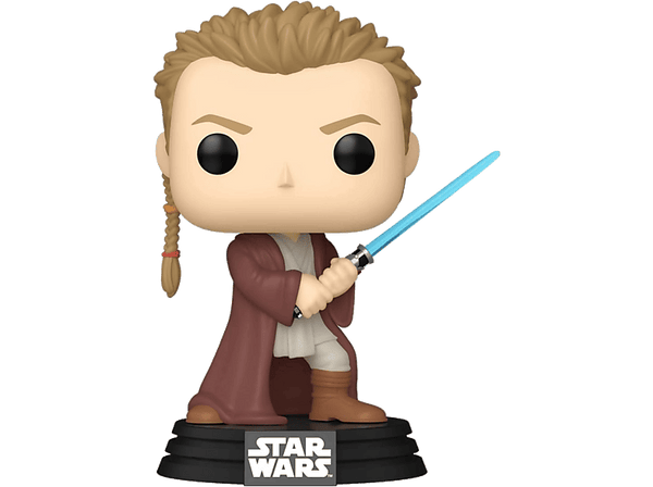 Figura Funko Pop! - Obi-Wan Kenobi, Star Wars - Episodio I: La Amenaza Fantasma (Especial 25 Aniversario)