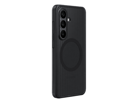 Funda móvil - Samsung, Para Galaxy S26, Trasera, Rugerizada, Negra