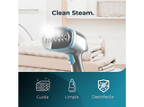 Plancha de vapor vertical - Cecotec IronHero 1800 Ultimate, 300 ml, 1800 W, 28 g/min, 2 modos, Pantalla táctil, Calentamiento en 30s, Cepillo, Black