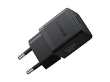 Cargador de pared - Baseus PALM, 20W, Tipo C, Carga ultrarrápida, Control de temperatura, Universal, Negro Cluster