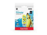 Memoria USB 64GB - Sandisk USB SanDisk® Fortnite®, edición Banano, Peely, Hasta 130 MB/s, USB 3.2, Amarillo