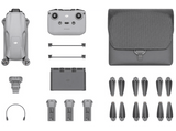 Drone - DJI  Air 3 Fly More Combo + Mando DJI RC-N2, 48 megapixel, Autonomía 46 min, Vídeos HDR, Accesorios, Gris