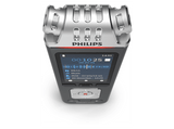 Grabadora de voz - Philips DVT8115, 8 GB, Grabación de 360°, Batería recargable, Con App, Antracita