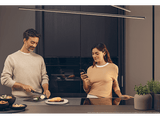 Horno - HAIER H6 ID46G3SYTB, Multifunción, Sistema de limpieza integrado Pirolítico + Hidrolítico, 27 funciones, 78 l, Negro