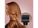 Moldeador - Cecotec AirGlam 14in1 Flex Black, 14 Cabezales intercambiables, Revestimiento Queratina, Negro