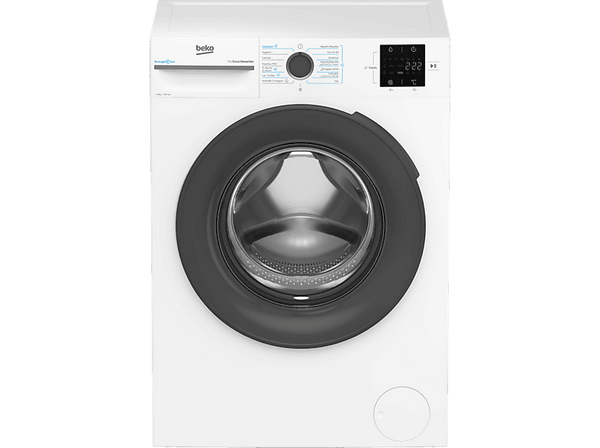 Lavadora carga frontal - Beko Energy Spin VBM3WFT310413WA, 10 kg, 1400 rpm, 15 Programas, Motor ProSmart Inverter, Blanco