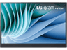 Monitor - LG 16MR70, 16", WQXGA, 5 ms, 60 Hz, USB-C x2 (con PD), Plata