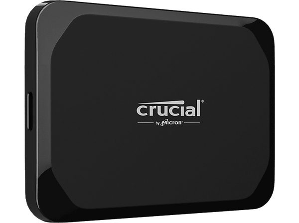 Disco duro SSD externo - Crucial X9, 1 TB, USB-C, Portátil, Negro