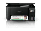 Impresora multifunción - Epson EcoTank ET-2860, Inyección de tinta, 33 ppm en negro, 15 ppm en color, Negro