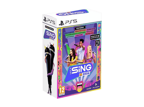 PS5 Let's Sing 2026 + 2 Micrófonos