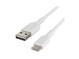 Cable USB - Belkin Cable USB-A a USB-C de 15 W, 1m, Universal, Blanco