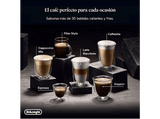 Cafetera superautomática - De'Longhi PrimaDonna Aromatic ECAM630.55.SSM, 1450 W, 19 bar, 0.5 l, Molinillo integrado, Plateado/Acero inoxidable
