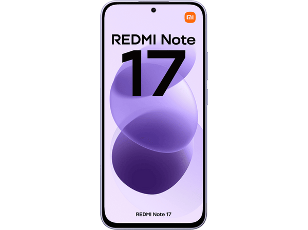 Xiaomi Redmi Note 17, Morado, 128GB, 4GB RAM, 6.99" AMOLED, Snapdragon 6s 4G Gen 2, 7700 mAh