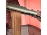 Plancha de pelo - Cecotec Air Lisse, Con aire, Revestimiento cerámica, 1600 W, Tecnología Iónica, Keratina y aceite argán, 3 Modos, Champagne