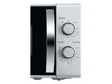 Microondas con grill - ok. OMWG 2024-3 S, 1050 W, 5 Niveles de Potencia, 20l, Control Mecánico, Plata