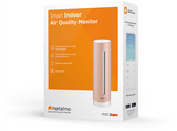 Medidor de calidad del aire - Netatmo NHC-EC, Temperatura/ Calidad del aire, Humedad/ Nivel acústico, Rose Gold