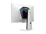 Monitor gaming - MSI MPG 274URDFW E16M, 27 UHD 4K, 320/160 Hz, 0.5 ms, IPS, Altura Ajustable, Mini LED, Blanco
