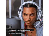 Auriculares gaming - Astro A10, De diadema, Con cable, Para Xbox Series X|S, Micrófono volteable para silenciar, Control de volumen integrado, Blanco