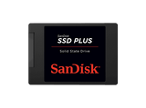 Disco duro SSD interno 500GB - SANDISK SSD PLUS, 2.5, Hasta 545 MB/s lectura, 505 MB/s escritura, SATA, Negro