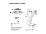 Placa inducción - LG CI5Z3025BN, 4 zonas, 2 Zonas Flex, 80 cm, ThinQ™, Función Stop & Go, Cristal negro