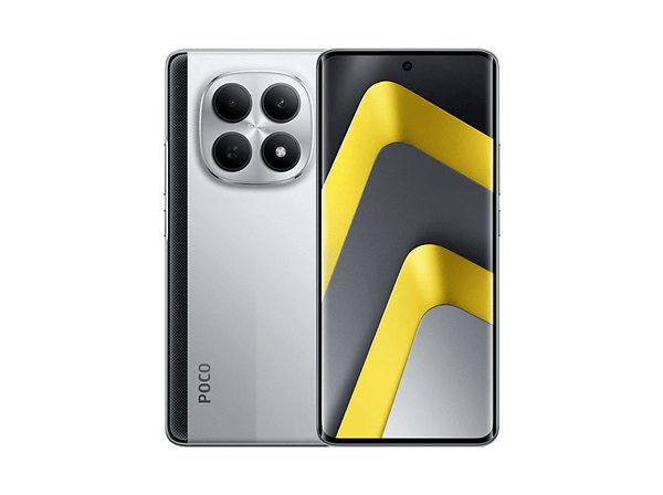Móvil - Pocophone POCO M8 5G, Plata, 256 GB, 8 GB RAM, 6.77" AMOLED, Qualcomm Snapdragon® 6 Gen 3 Mobile Platform, 5520 mAh