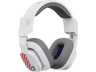Auriculares gaming - Logitech G Astro A10, Diadema, Con cable, Para PS4/PS5, Micrófono volteable para silenciar, Control de volumen integrado, Blanco