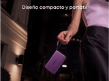 Powerbank - Baseus PicoGo AM52, 10000 mAh, 45 W, Qi2.2 de 25W, USB-C, Carga inalámbrica, Carga rápida, Multidispositivo, Certificado CCC, Dark Cherry