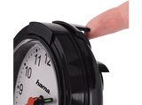 Reloj - Hama Classic, Analógico, Pilas AA Mignon, Negro