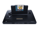 Consola retro - Plaion Replai Neo Geo AES+, Compatible con los cartuchos originales de NeoGeo, Salida Full HD vía HDMI, Negro