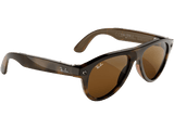 Gafas IA - Ray-Ban Meta Aviator(Gen 3), Habana, Lentes en marrón, Gafas con IA y cámara, Talla estándar, Unisex