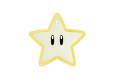 Lámpara - Sherwood Super Mario Neón Super Star, 24 cm