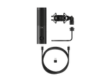 Micrófono - HYPERX QuadCast 2 S, USB, Sensor para silenciar, Indicadores LED, Negro