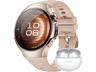 Smartwatch - Huawei Watch 5, 42 mm, 32 GB, NFC, Llamadas celulares eSIM, Beige + FreeBuds6I