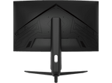 Monitor gaming - PEAQ PMO G271-CQK, 27, WQHD, 165 Hz, VA, Curvo, Altura ajustable, Negro
