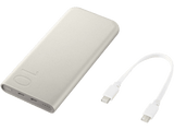 Powerbank - Samsung EB-P3400XUE, 10000 mAh, 2 x USB Tipo C, Beige